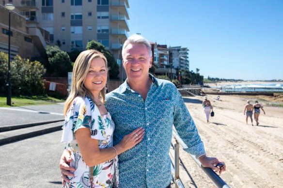 Off-the-plan buyers Susie and Paul Burgess in Cronulla.