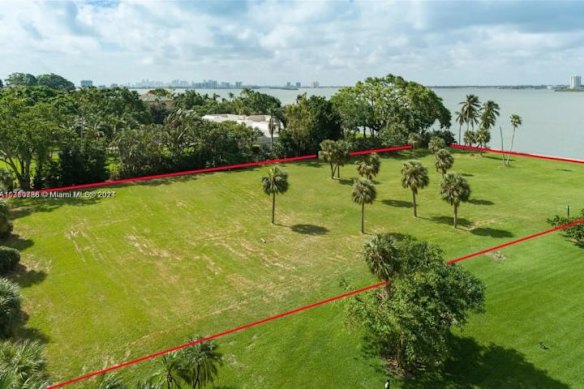 The block is a little more than 8000 square metres.