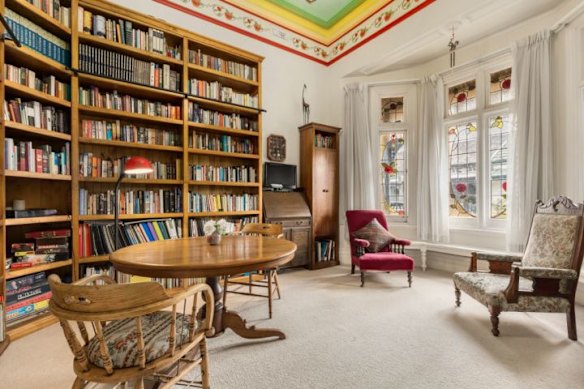It was this room that Morley fell in love with when she first inspected the property. 