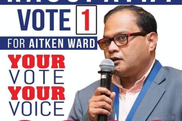 Ravichandran Ragupathy stood for election to Hume City Council last year.