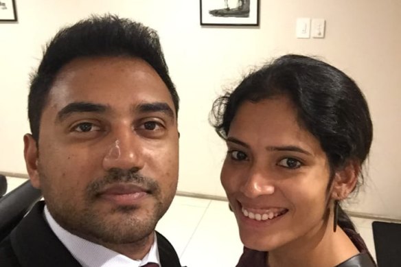 Kiruthika Prasanna and her husband Mathew have become stuck in India after visiting a critically ill parent in April, “Our whole life is waiting for us in Brisbane, our dog, house and jobs,” she said.