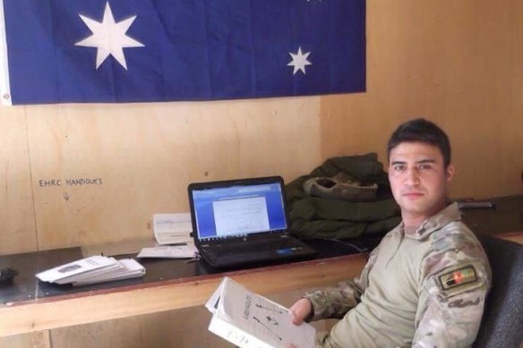 Ahmad Elham Shahwar worked for the US and Australia in Afghanistan.