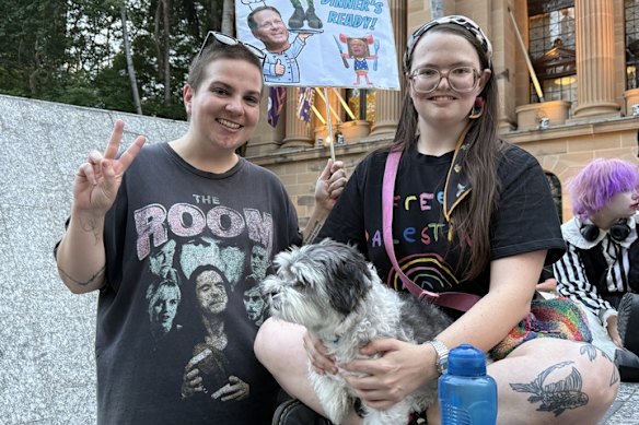 Mak, pictured here with Jamie 