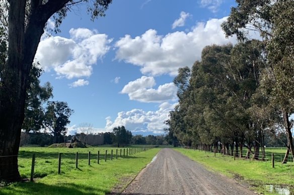 The remote property in  Goomalibee raided by dozens of heavily armed officers searching for Dezi Freeman.