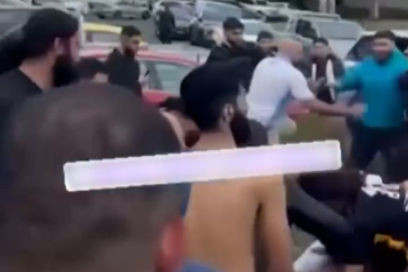 Police have charged a 21-year-old man after the incident.