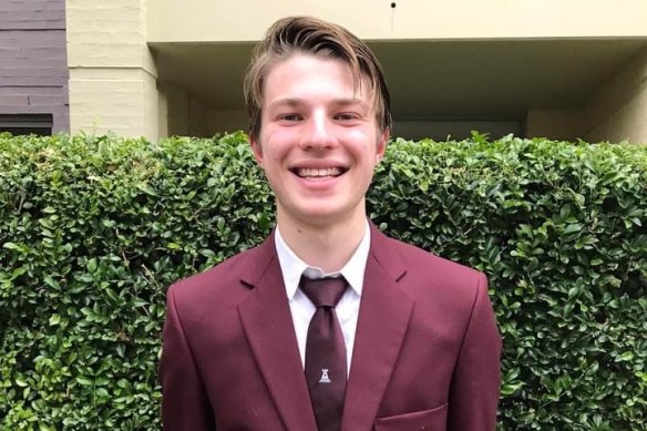 Jack Coleman from Fort Street High School got a 99.95 ATAR.