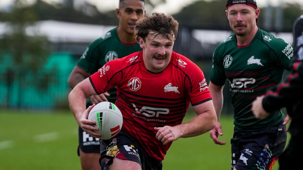 He was diagnosed with a rare heart condition in pre-season. On Saturday, Liam Le Blanc makes his Souths debut