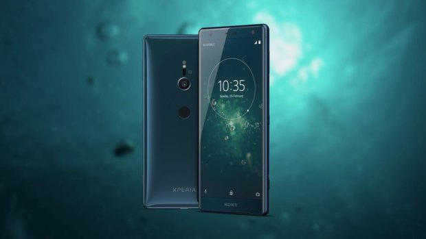 The Xperia XZ2 is a lot curvier than any Sony phone of the past five years.
