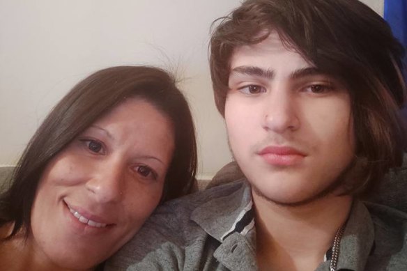 Tyrone Woxvold, 15, died of a drug overdose in 2019. His mother, Carolyn (pictured with him), believed her son wanted help.