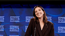 C﻿heek Media chief executive Hannah Ferguson has announced she will run for NSW Senate at the next federal election, despite admitting it would be "virtually impossible" for her to win.