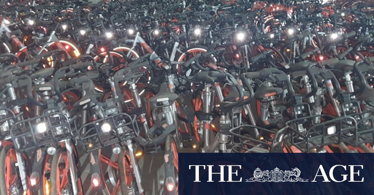 1300 share bikes abandoned in Sydney warehouses never even ridden - Vimarsana News