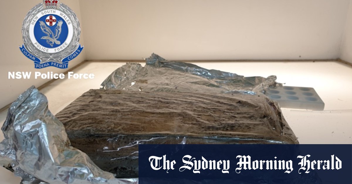 Two men charged after 120kg of cocaine found in Sydney shipping container - Vimarsana News