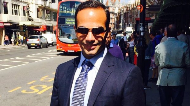 The fiance of George Papadopoulos, a former foreign policy adviser to Trump who pleaded guilty to lying to the FBI, has raised the issue of a pardon.