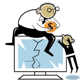 Manufacturers can mislead consumers about their legal rights. Illustration: Robert Parkinson