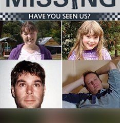 Pictured are Chantelle McDougall and her daughter Leela (top) and Tony Popic (bottom left) and Simon Kadwell.