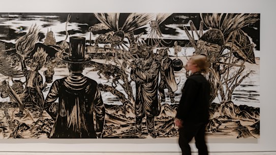 Sun Xun’s Magic of Atlas, The Magician Comes to Luocha (2020)