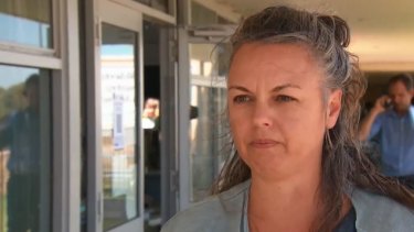 Rachael Hains-Wesson had come to WA to visit her new holiday home when the fire struck. 