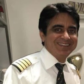 Air India pilot Sumeet Sabharwal.