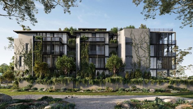 The proposed development for 5 Dudley Street in Highgate Hill. 