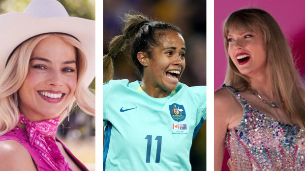 Who do Barbie, Taylor Swift and the Matildas have in common? Us