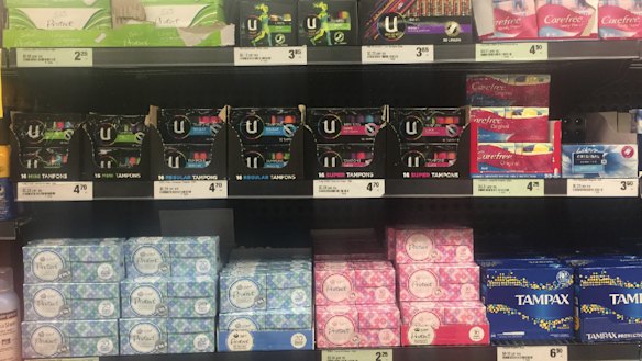 Period product advertising over the past century has done everything in its power to deny that period blood exists.