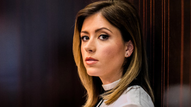 Chloe Melas, the CNN reporter who wrote about allegations against Morgan Freeman. 