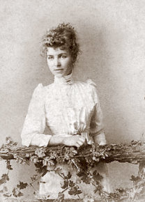 Ethel Turner c.1890  aged 20.