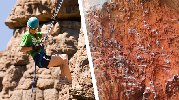 Grampians ban follows claims of rock art damage in 'mecca for climbers'