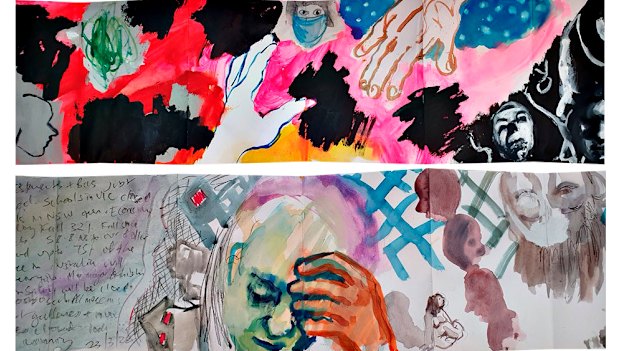 Wendy Sharpe’s corona diary explores quarantine dreams.