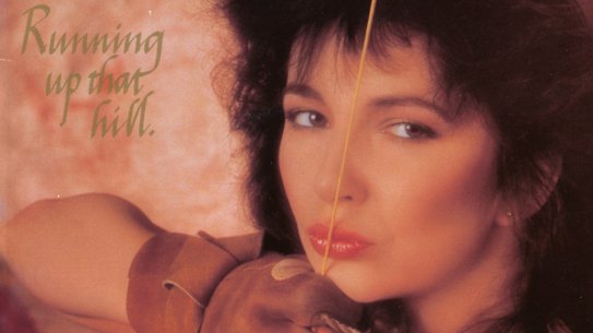 The album cover of Kate Bush’s 1985 hit ‘Running Up That Hill’.