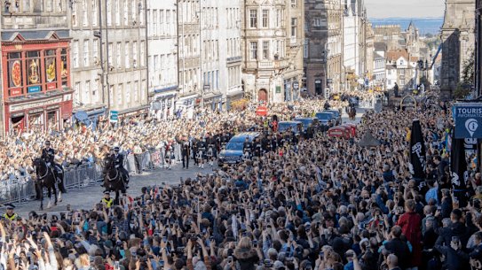 Moving ceremonies and huge crowds in Scotland are a prelude to extraordinary scenes expected to unfold in London over the coming days.