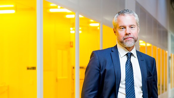 Professor Ben Eggleton at the Sydney Nanoscience Hub.