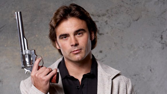 Dustin Clare as Flannery in <i>Underbelly: Tale of Two Cities.