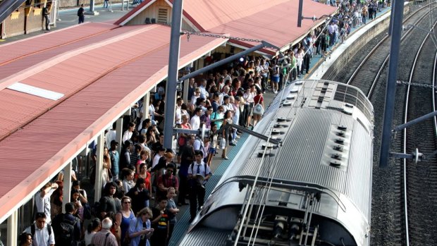 Redfern is the sixth-busiest station on Sydney's rail network.