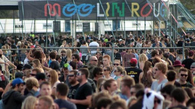 Groovin the Moo in Canberra hosted Australia's first pill-testing service in 2018.