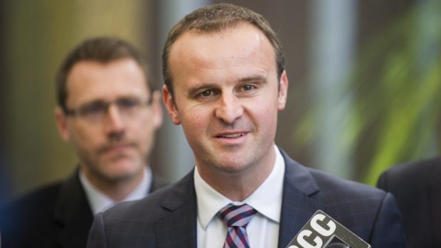 ACT Chief Minister Andrew Barr said he agreed with Deloitte's analysis of the ACT economy as "sprinting" ahead.