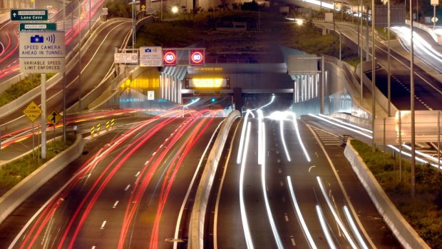 Transurban will release detailed traffic data for toll roads such as the Lane Cove Tunnel.