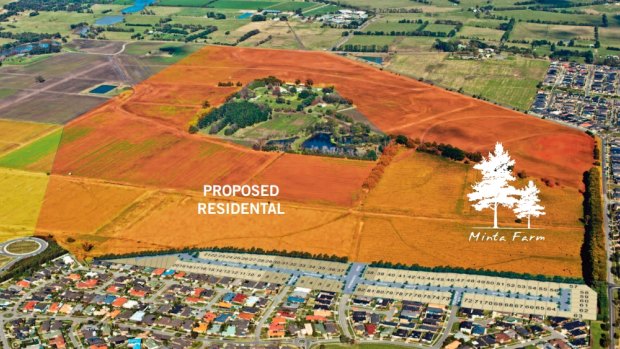 Minta Farm in Melbourne's south east will soon host thousands of dwellings.