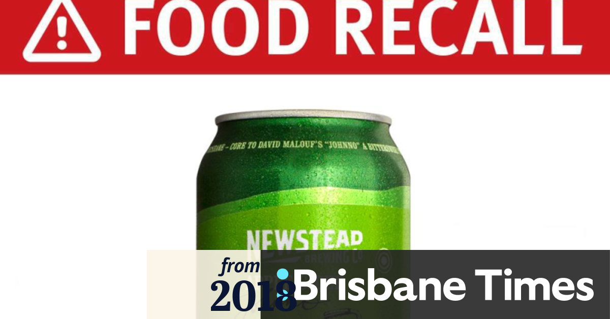 Queensland Health warns of cider recall