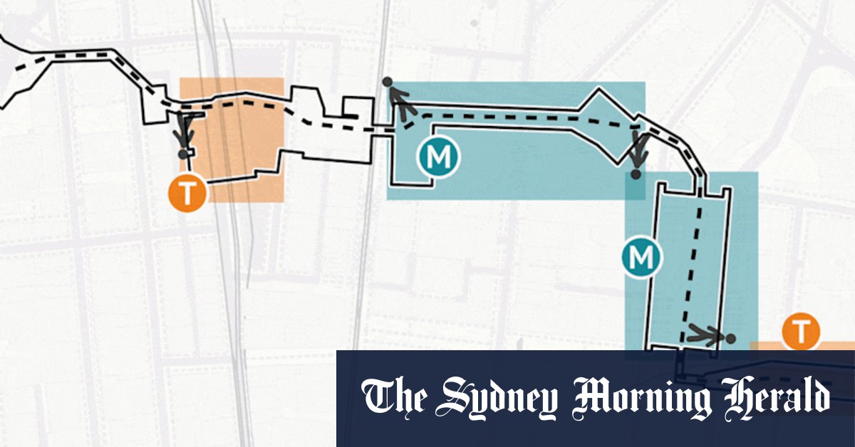 Sydney Metro’s missing link creates kilometre-long underground walkway beneath city