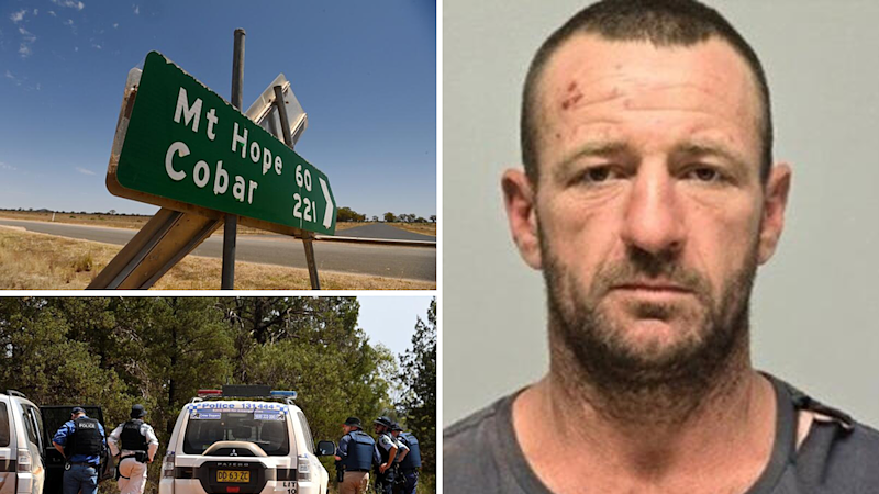 Police surge into remote township as manhunt for accused triple murderer continues