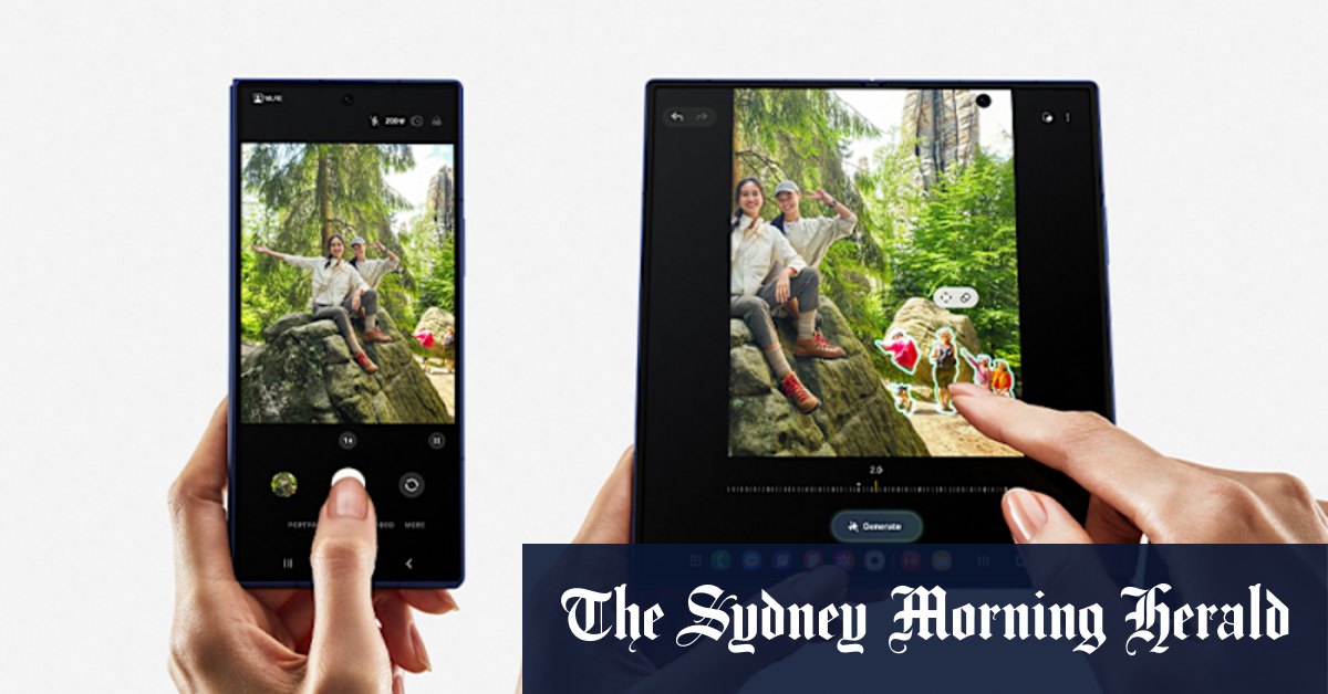 Samsung’s big foldy phone is back with a sleek update