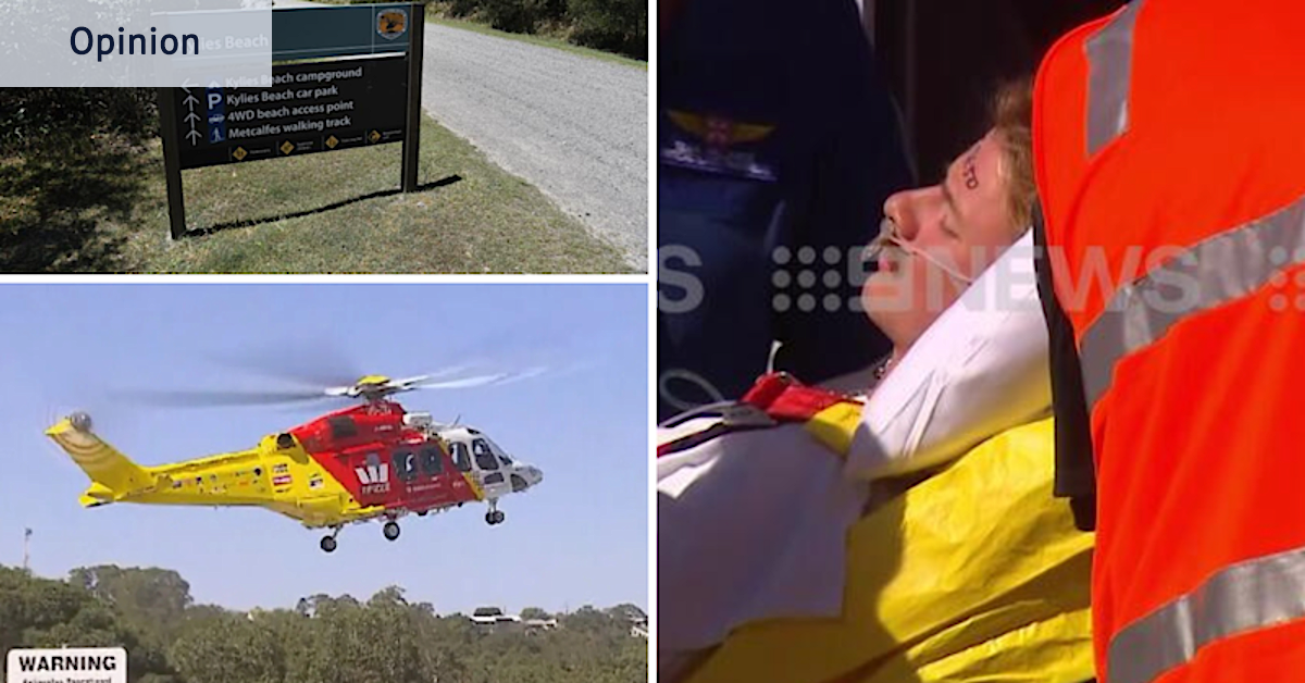 I’ve been ocean swimming for 40 years; I know where the sharks are