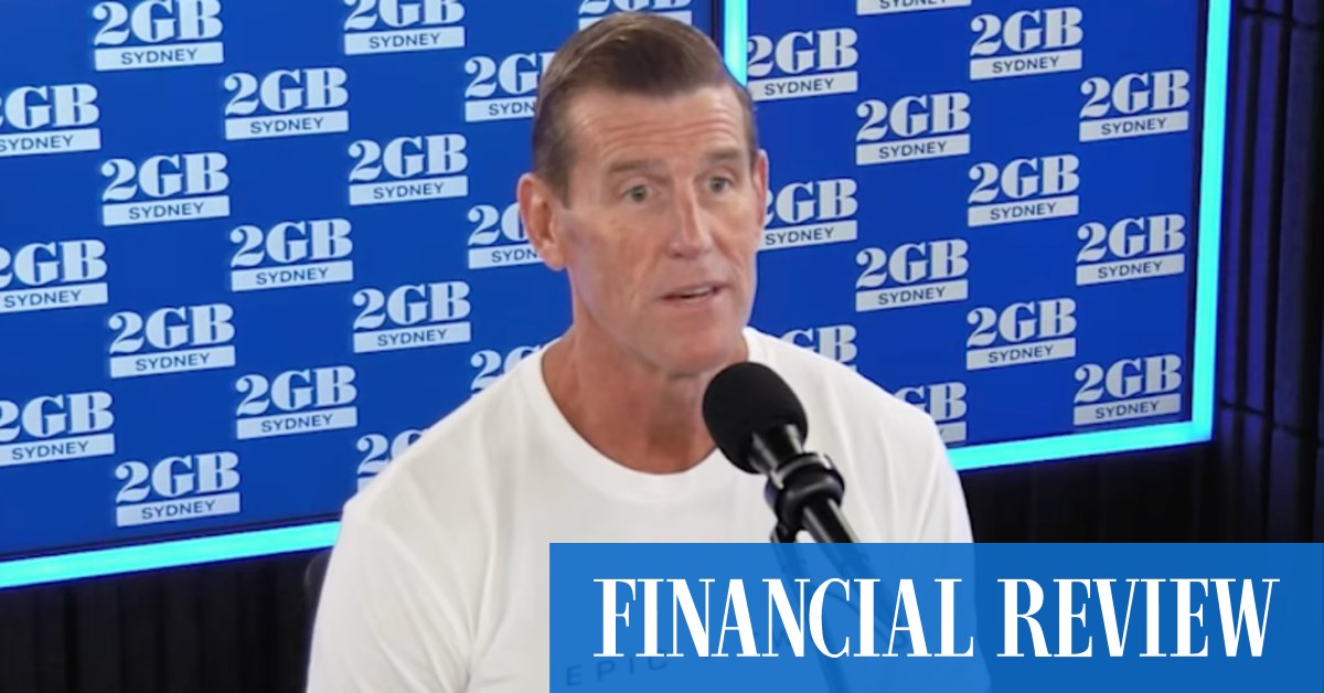 Ben Roberts-Smith 2GB interview a fine performance and brand promotion