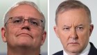 Prime Minister Scott Morrison and Opposition Leader Anthony Albanese. The Labor and Liberal parties are setting the stage for the next election. 