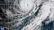 This satellite image released by NOAA shows Hurricane Lowell approaching Hawaii, Sunday, Sept. 6, 2026. (NOAA via AP)