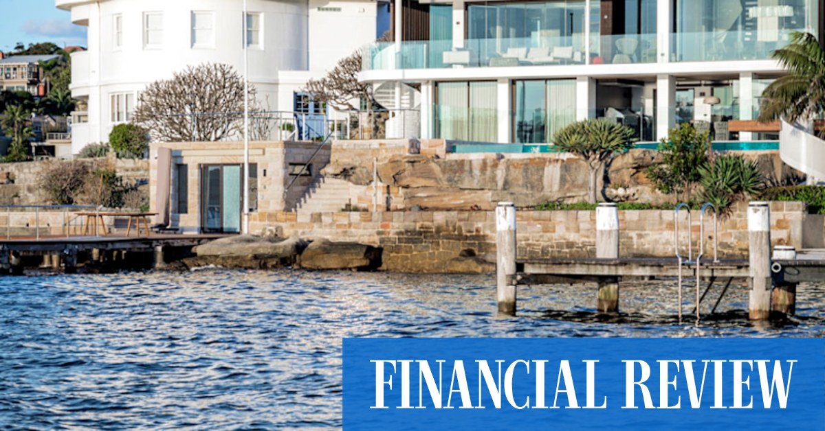 Property developer Steve Grant and his wife, Eliza, have sold their Vaucluse mansion ahead of a move to Double Bay.