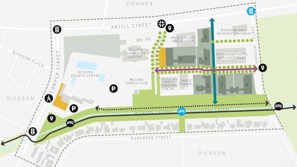 Government releases two options for Dickson section 72. Scenario one. 