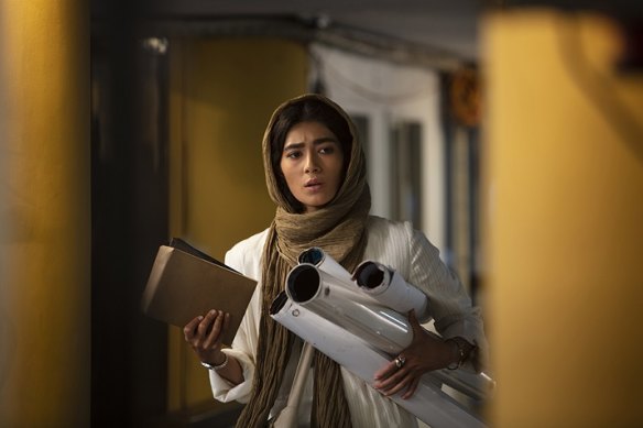 Razie Mansori plays a character caught up in subterfuge in the Iranian movie Careless Crime.