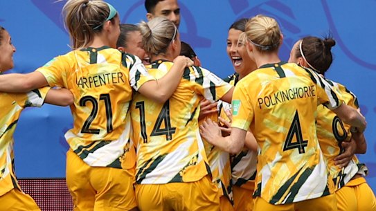 The Matildas will be part of the ABC's free-to-air coverage of soccer.